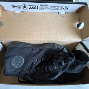 Converse Black Chuck Taylor Canvas High Top
